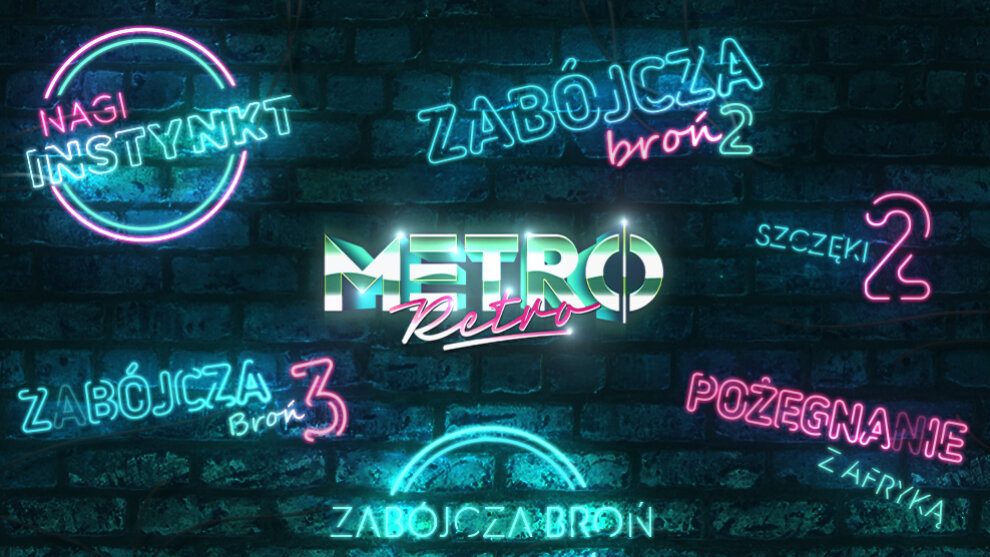 Metro Retro wraca na wakacje! | soboty od 20:00